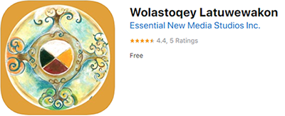 Wolastoqey app icon